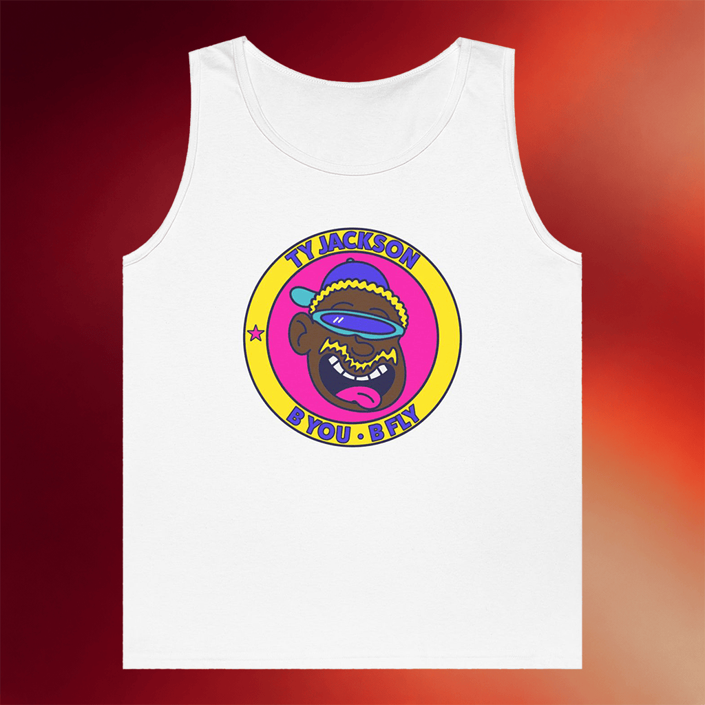 Ty Jackson Merch 2026 B You B Fly White Tank Ty Jackson Shirt Gifts For Besties - Merchluma