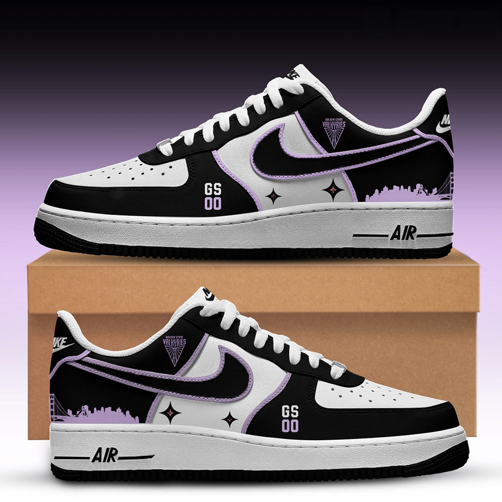 Custom Golden State Valkyries WNBA X Hello Kitty Sneakers Valkyries Merch Basketball Fans Gifts - Merchluma