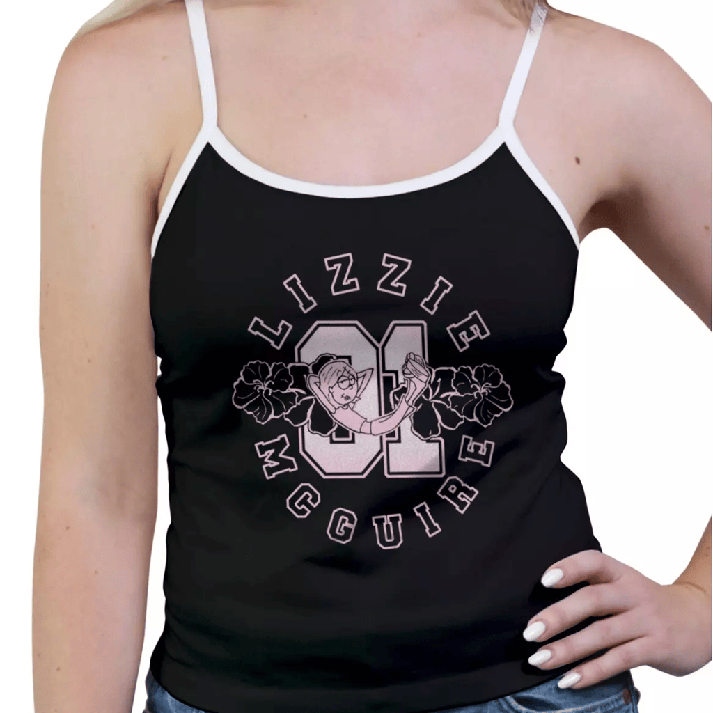 Lizzie Mcguire Merch 2026 D Lizzie McGuire Collegiate Tank Gifts For Girlfriend - Merchluma