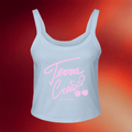 Terra Crew Merch Cherry Cutie Pop Slightly Tank Birthday Present For Daughter - Merchluma