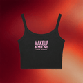 Jeffree Star Cosmetics Merch 2026 Makeup And Meat Cropped Tank Top Gifts For Sisters - Merchluma