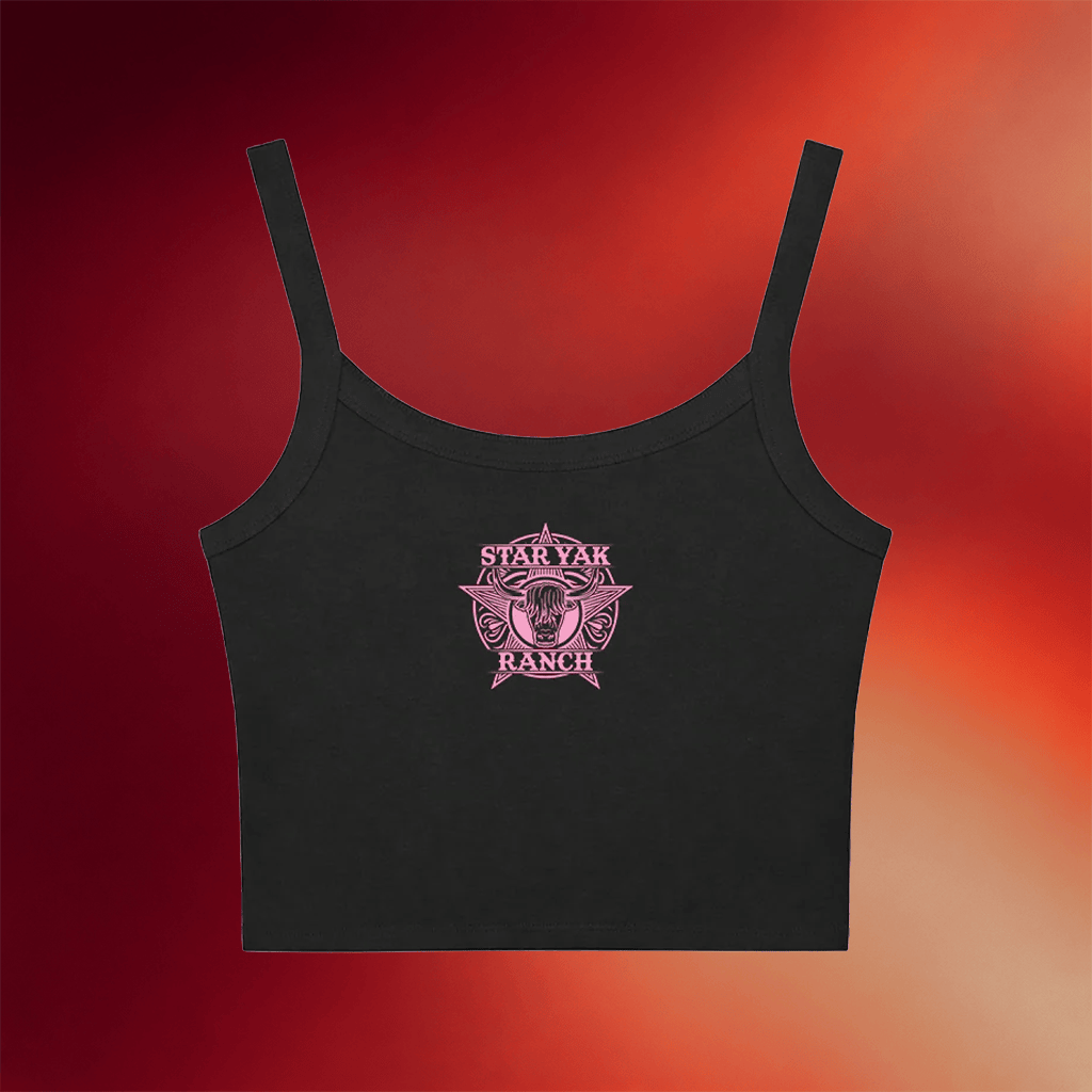 Jeffree Star Cosmetics Merch 2026 Star Yak Ranch Cropped Tank Top Gifts For Besties - Merchluma