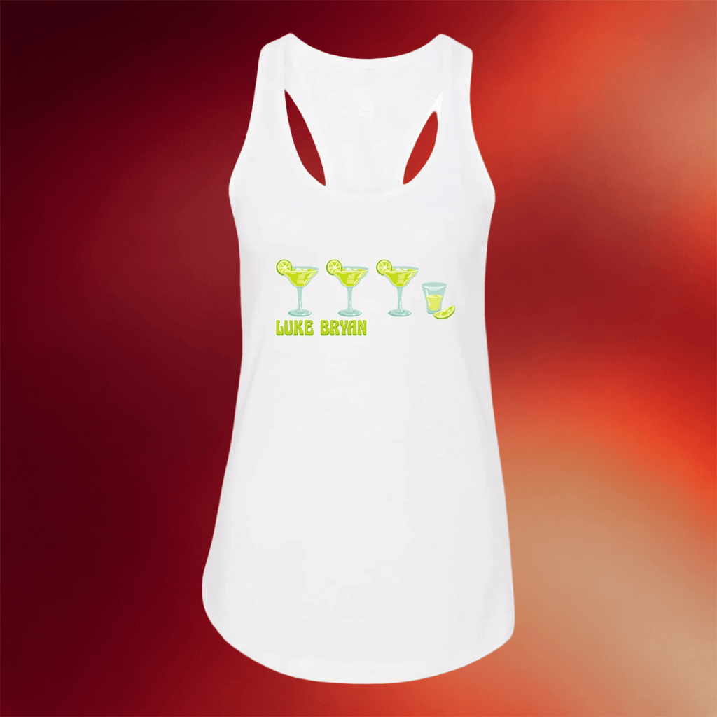 Luke Bryan Merch 2026 One Margarita Tank Top Gifts For Country Music Lovers - Merchluma