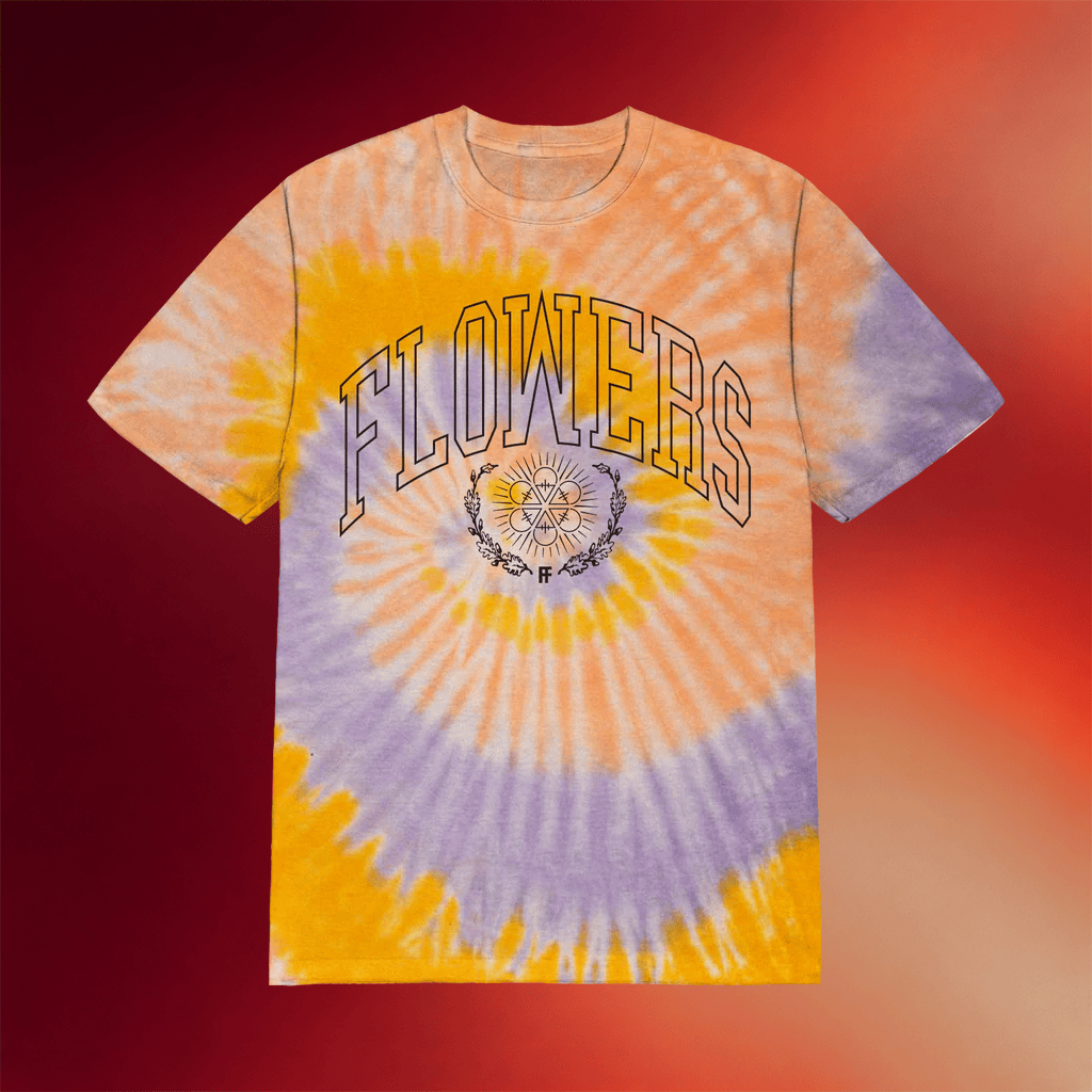 The Devil Wears Prada Merch 2026 Flower Tie Dye Shirt Gifts For Music Lovers - Merchluma