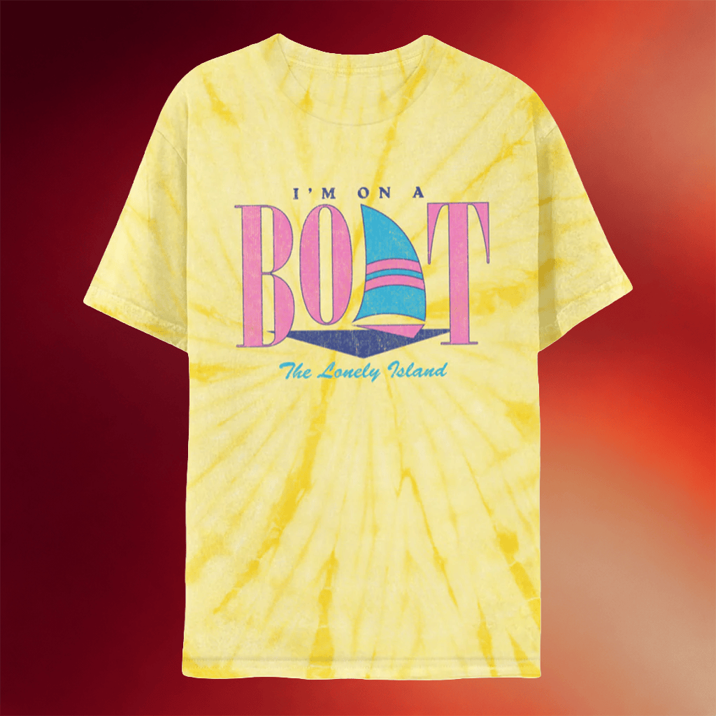 The Lonely Island Merch 2026 I'm On A Boat Tie Dye T-Shirt Present For Friends - Merchluma