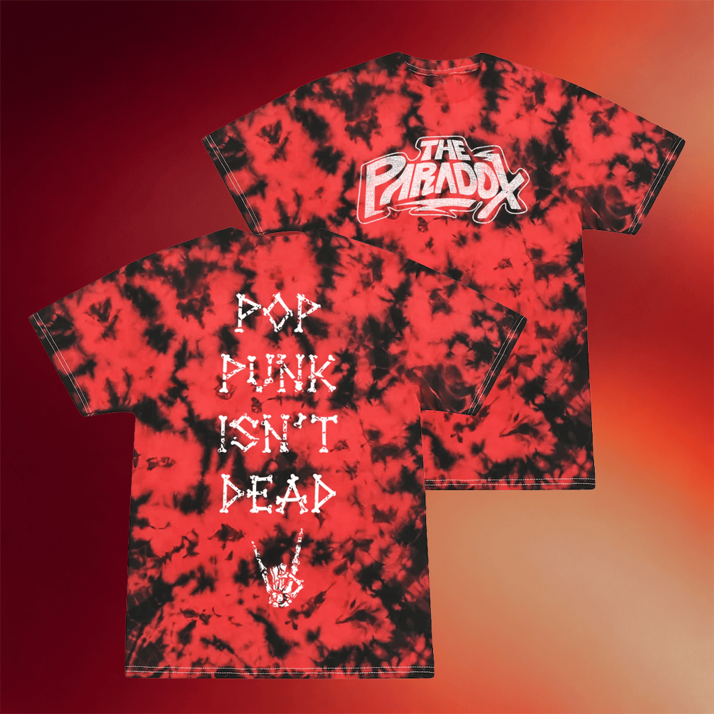 The Paradox Merch Pop Punk Isn't Dead Tie Dye T-Shirt Best Birthday Gift For Brother - Merchluma