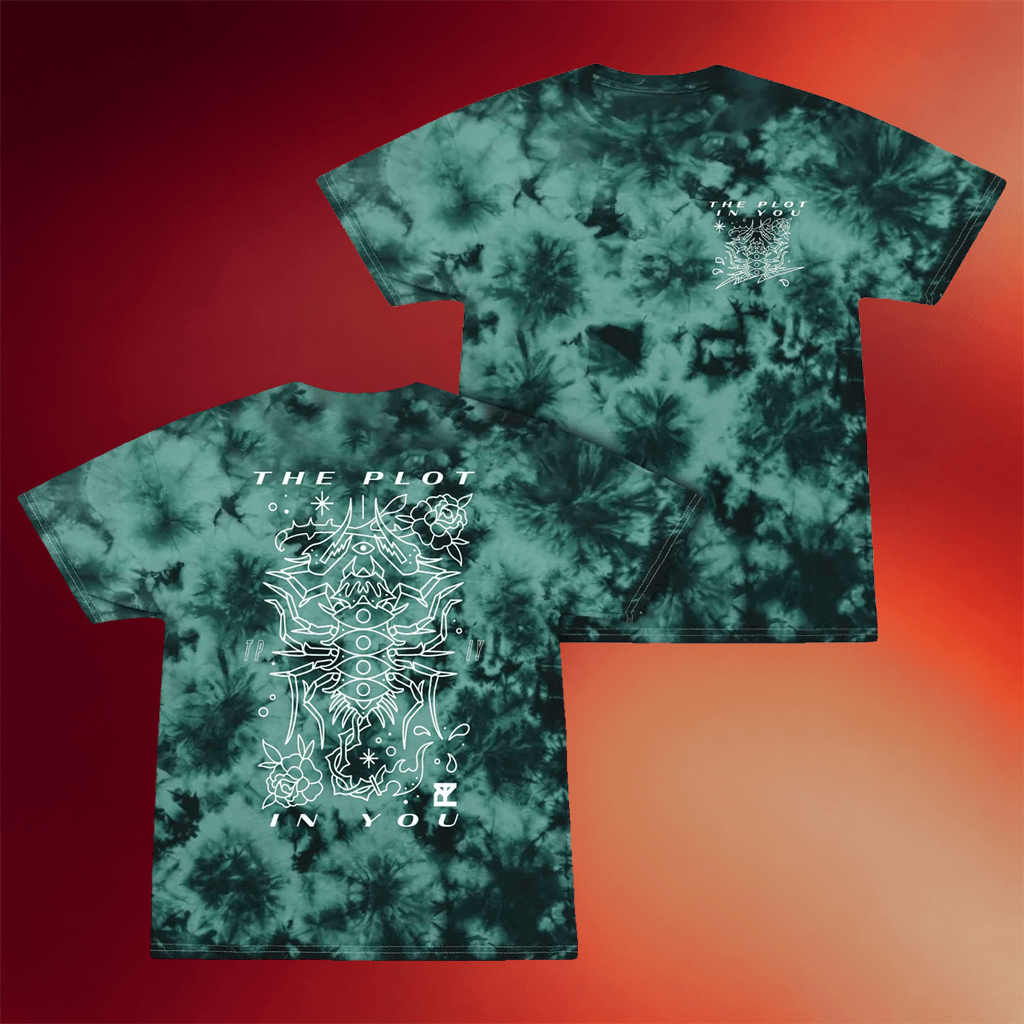 The Plot In You Merch 2026 The Plot In You Tie Dye T-Shirt Music Gift Ideas For Guys - Merchluma