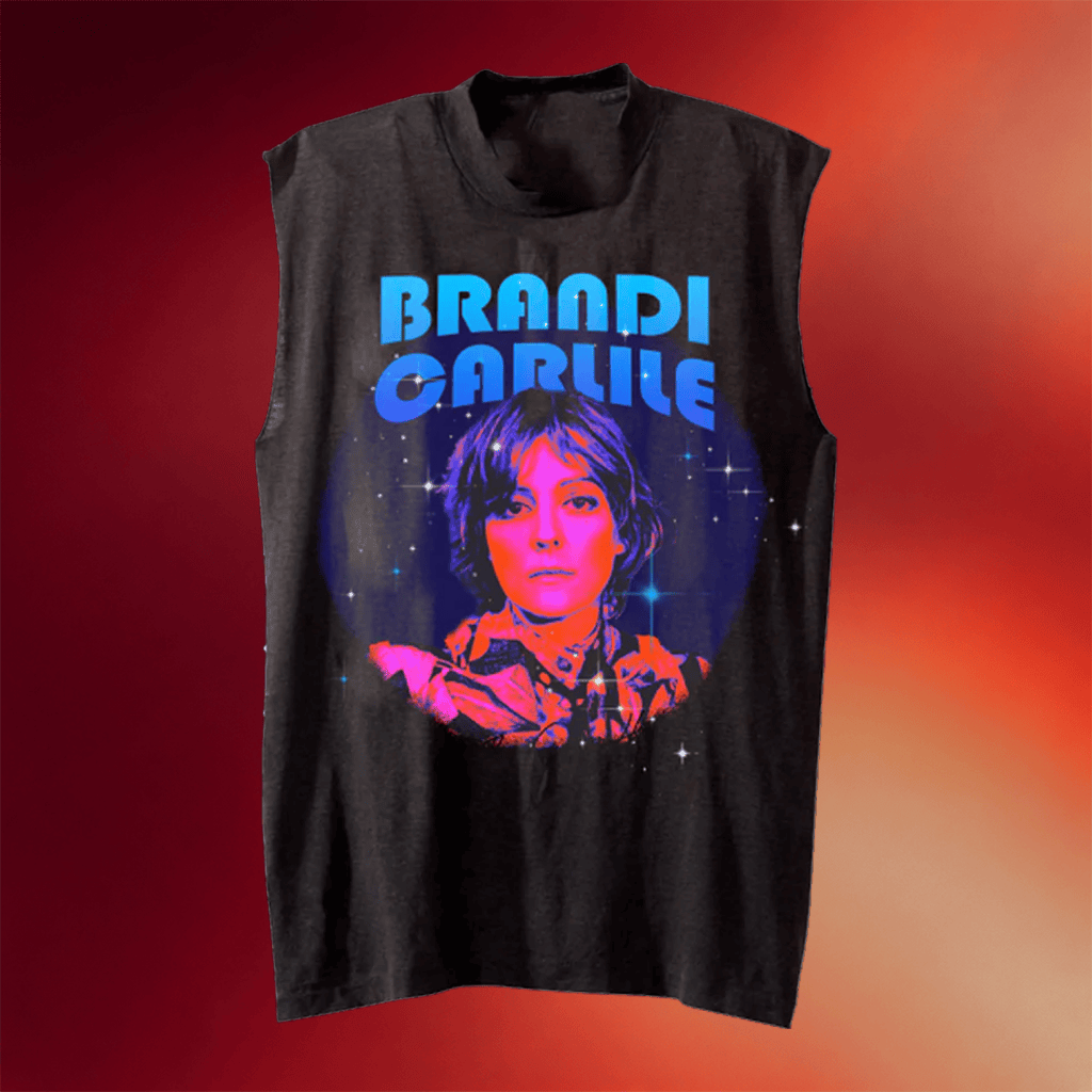 Brandi Carlile Merch Space Photo Tank Brandi Carlile Apparel Gift For Fans - Merchluma