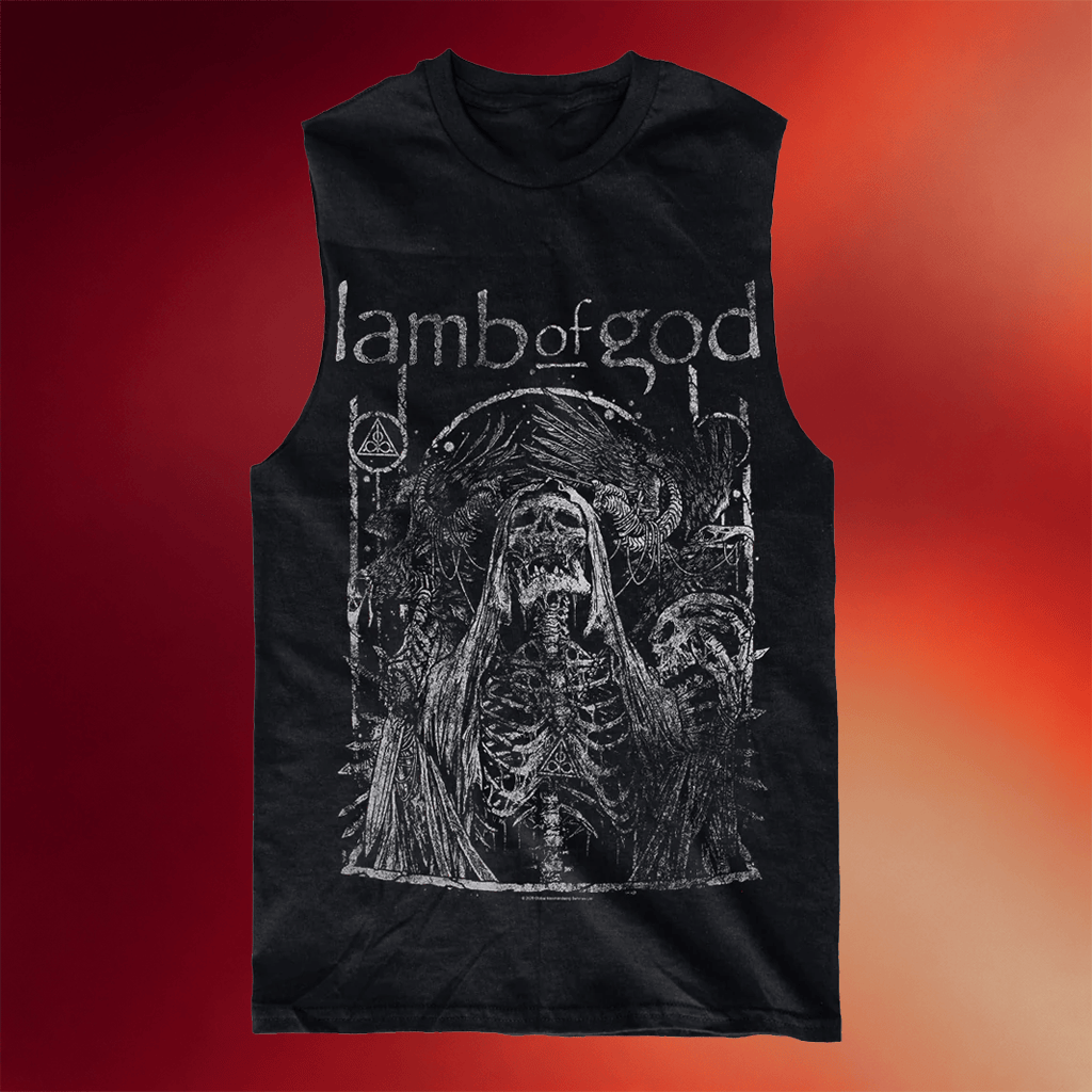 Impericon Merch 2026 Lamb Of God Death Tank Top Best Gifts For Band Fans - Merchluma