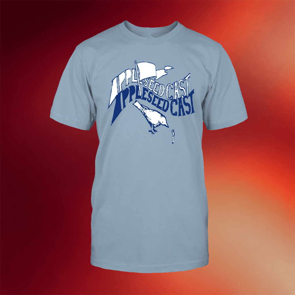 The Appleseed Cast Merch Appleseed Cast Bird And Flag T-Shirt Gifts For Band Lovers - Merchluma