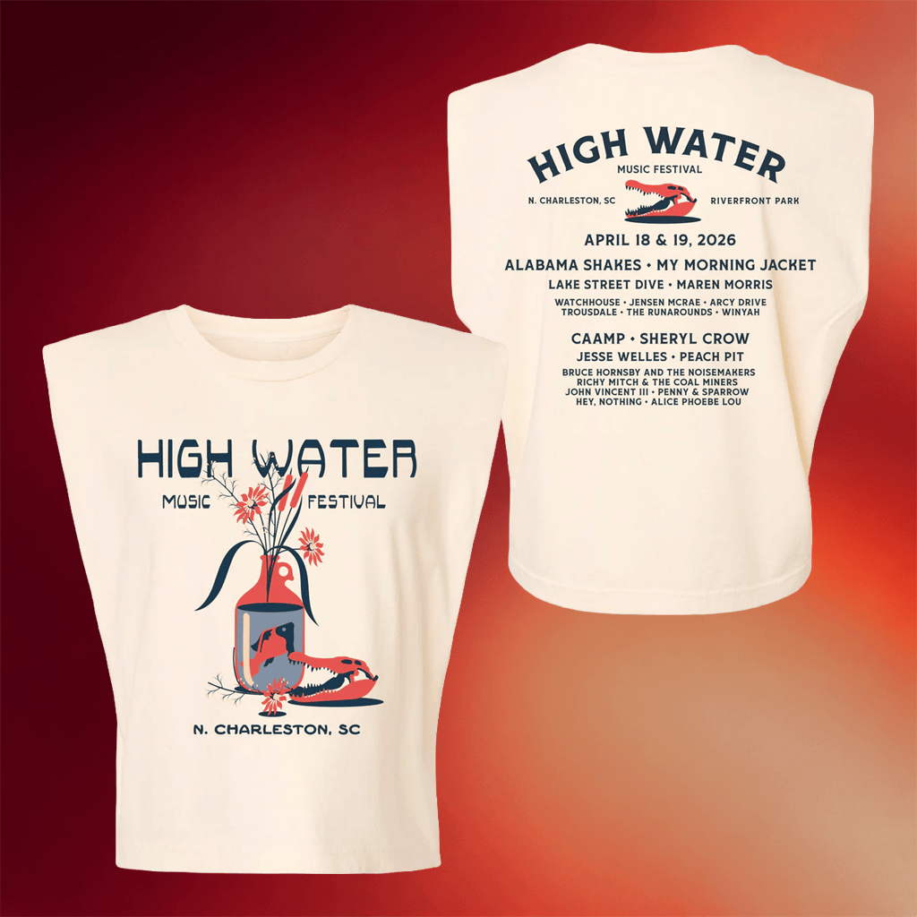 High Water Festival Merch 2026 Flower Lineup Tank Top Music Lover Gifts For Her - Merchluma