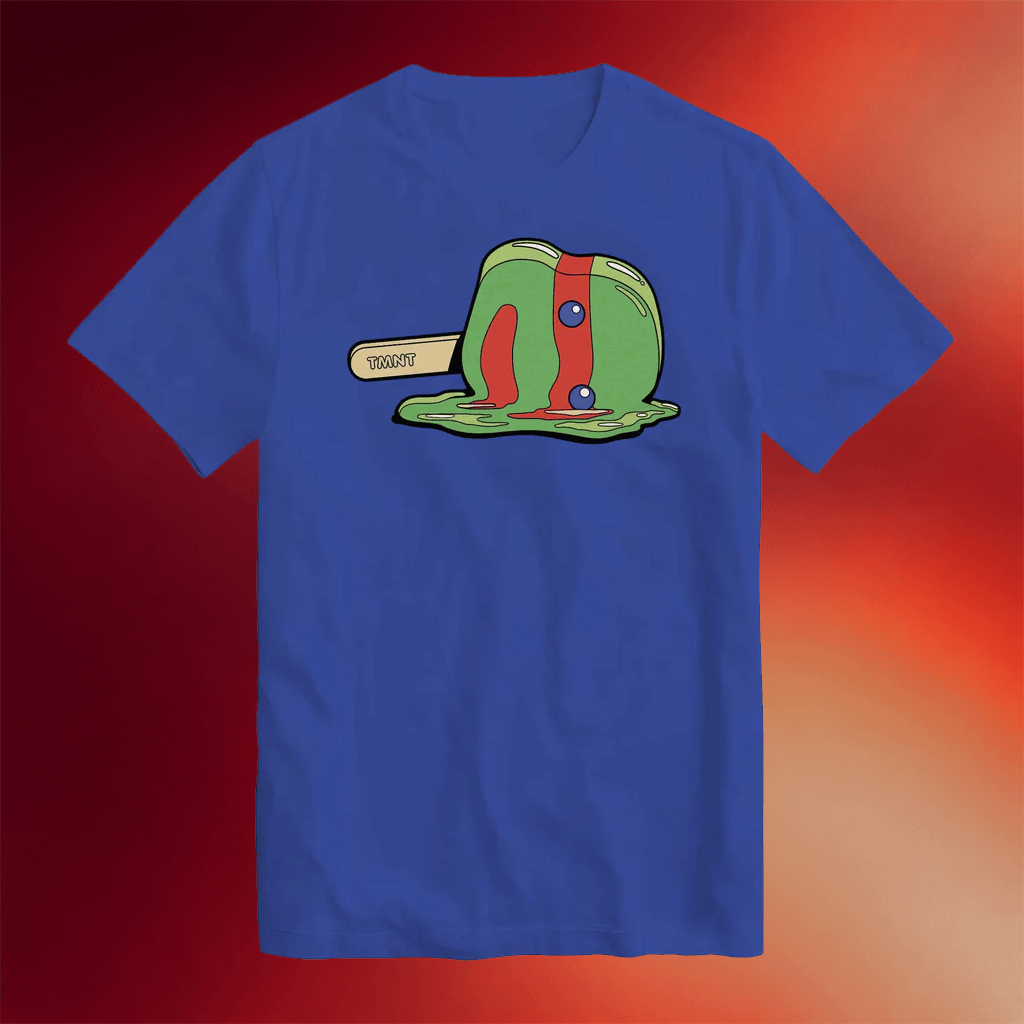 Super7 Merch 2026 Teenage Mutant Ninja Turtles T-Shirt Melted Ice Cream Tee Gifts For Brothers - Merchluma