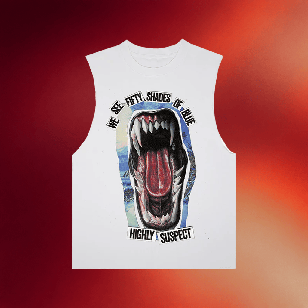 Highly Suspect Merch 2026 The Blue-Eyed Devil Tank Top Cool Gifts For Rock Lovers - Merchluma