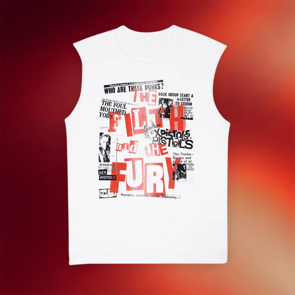 Sex Pistols Merch The Filth And The Fury 25th Anniversary Tank Top Gift For Music Lovers - Merchluma