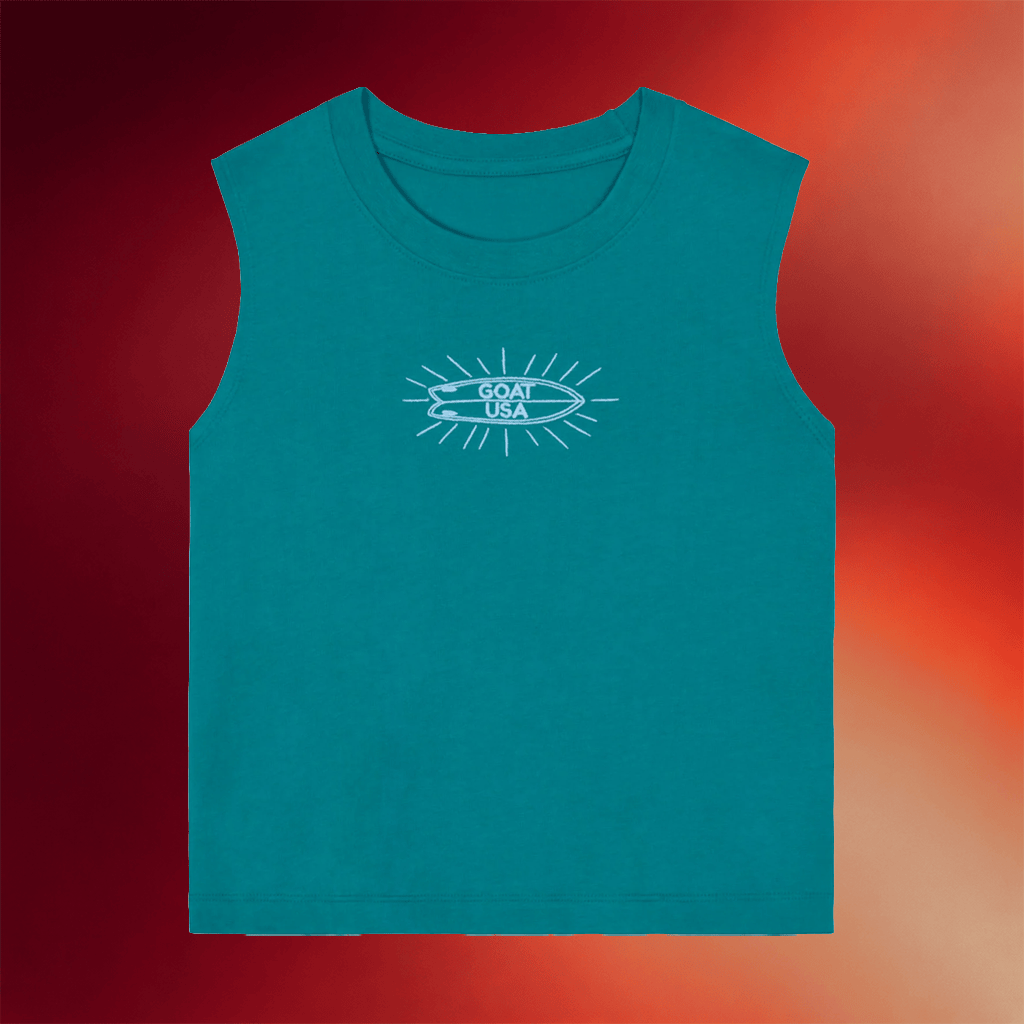 GOAT USA Merch 2026 Surf Swing Tank Top GOAT Clothing Best Gifts For Sisters - Merchluma