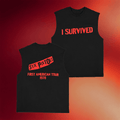 Sex Pistols Merch 1978 I've Survived America Tour Tank Top Gift Ideas For Music Lovers - Merchluma