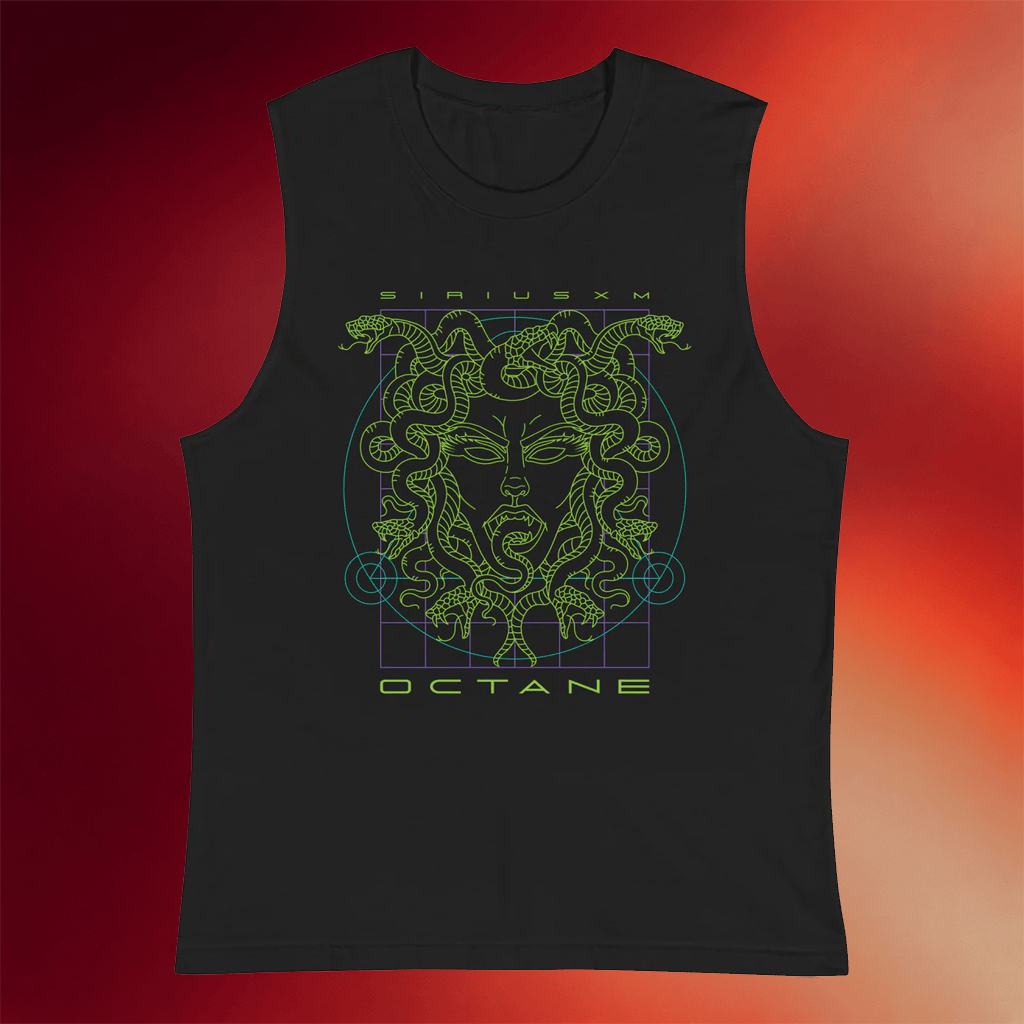 SiriusXM Octane Merch Octane Medusa Tank SiriusXM Merch Gift Ideas For Brother - Merchluma