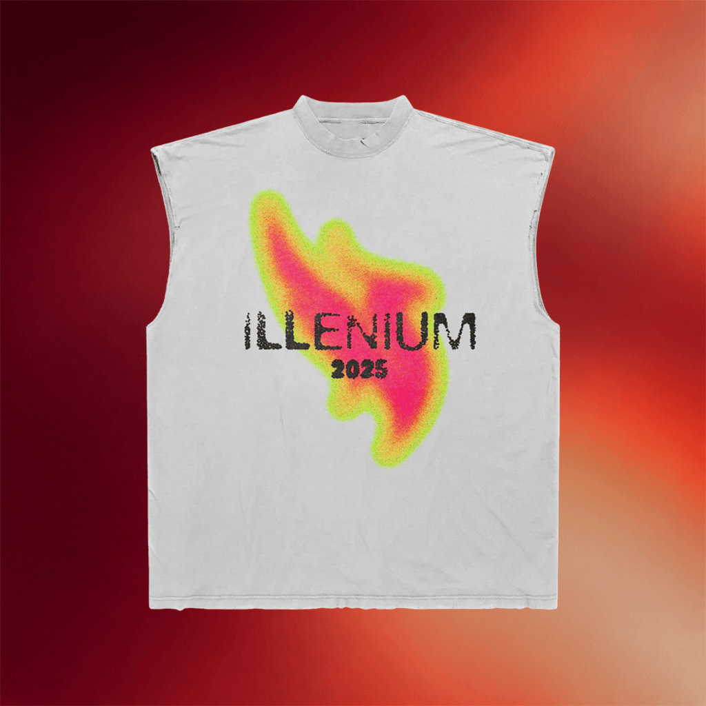 Illenium Merch ILL ES25 Tank Ember Shores 2025 Illenium Clothing Gifts For DJ Lovers - Merchluma