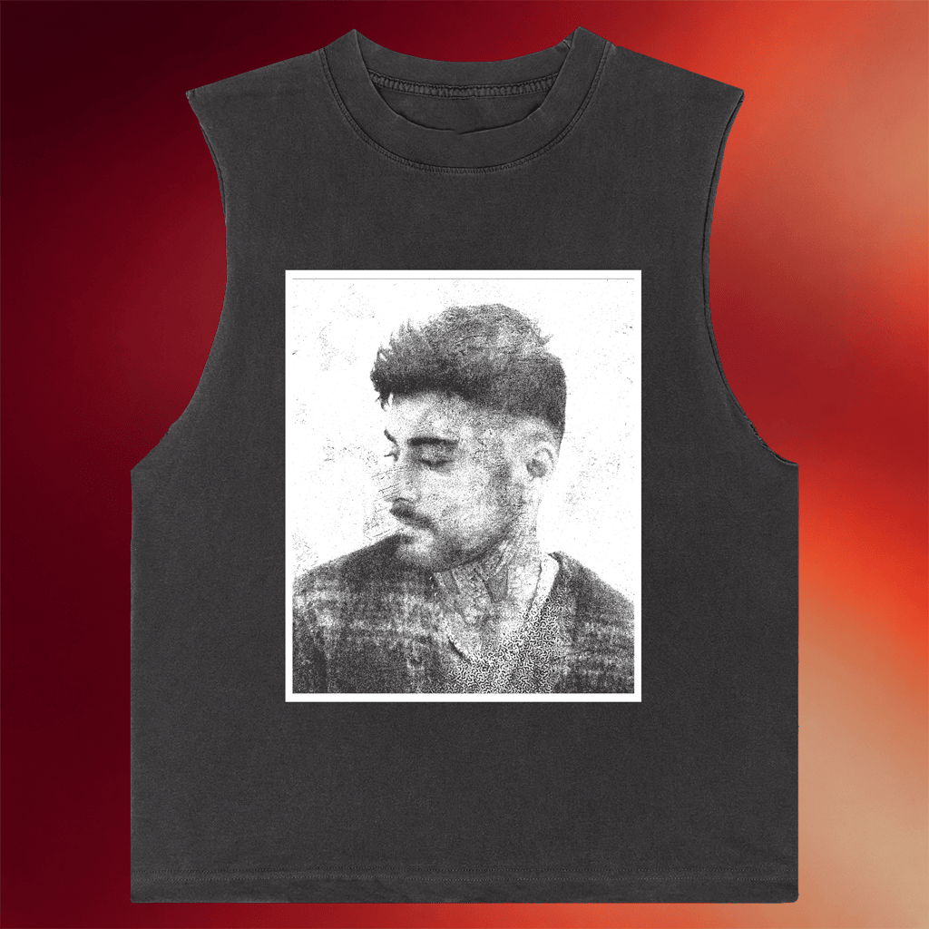 Zayn Malik Merch Zayn Portrait Tank Top Gifts For Music Lovers - Merchluma