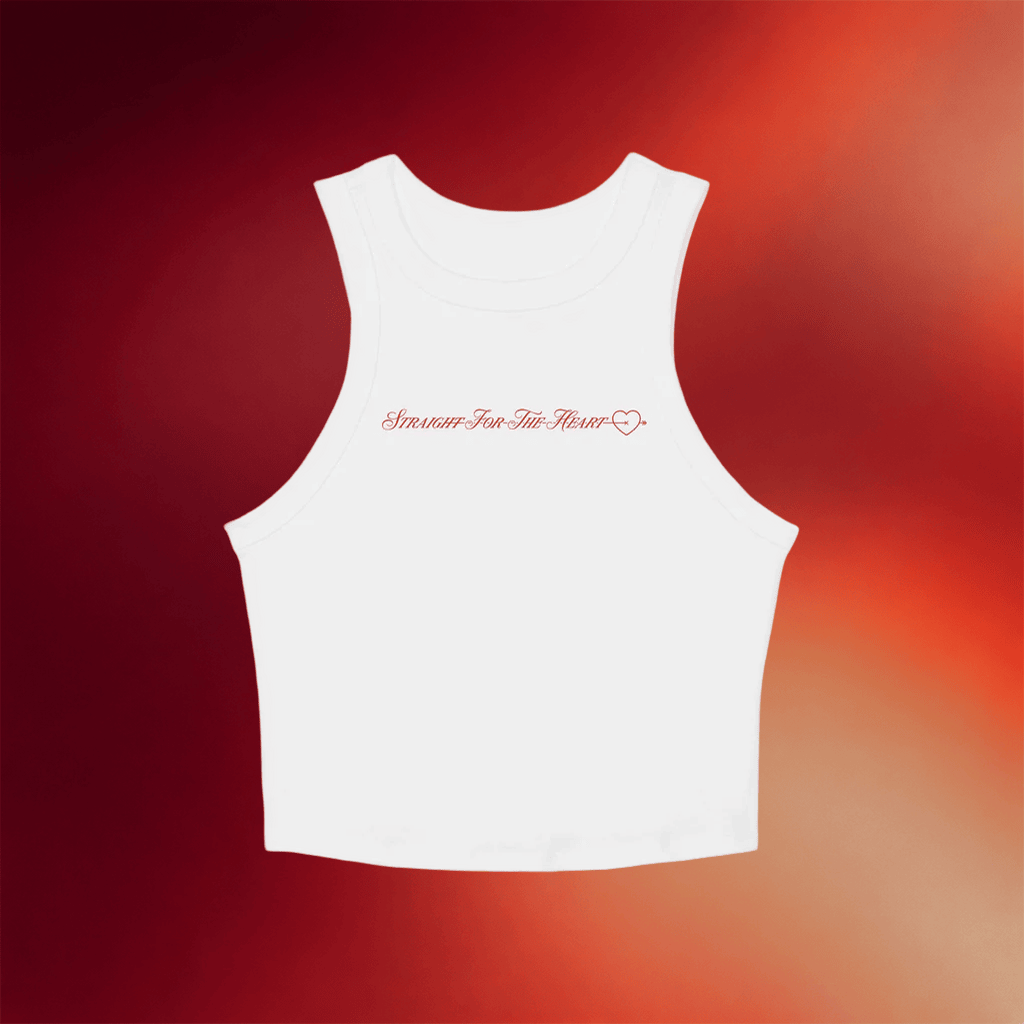 Alexandra Kay Merch 2026 Straight For The Heart White Tank Top Gift For Music Lovers - Merchluma
