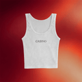 Baby Keem Merch 2026 Casino White Tank Top Gifts For Rap Music Lovers - Merchluma