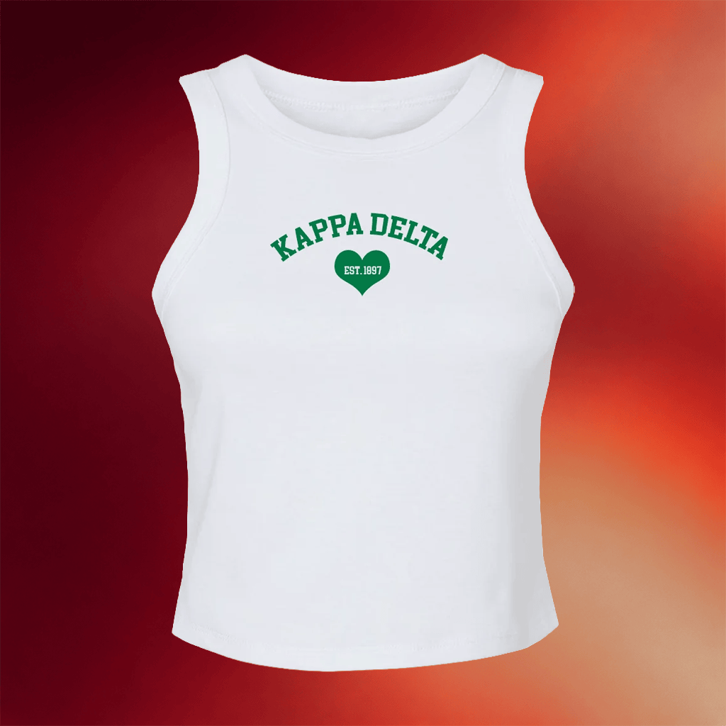Kappa Delta Merch 2026 Kappa Delta Est 1987 Tank Top Best Gifts For Her - Merchluma