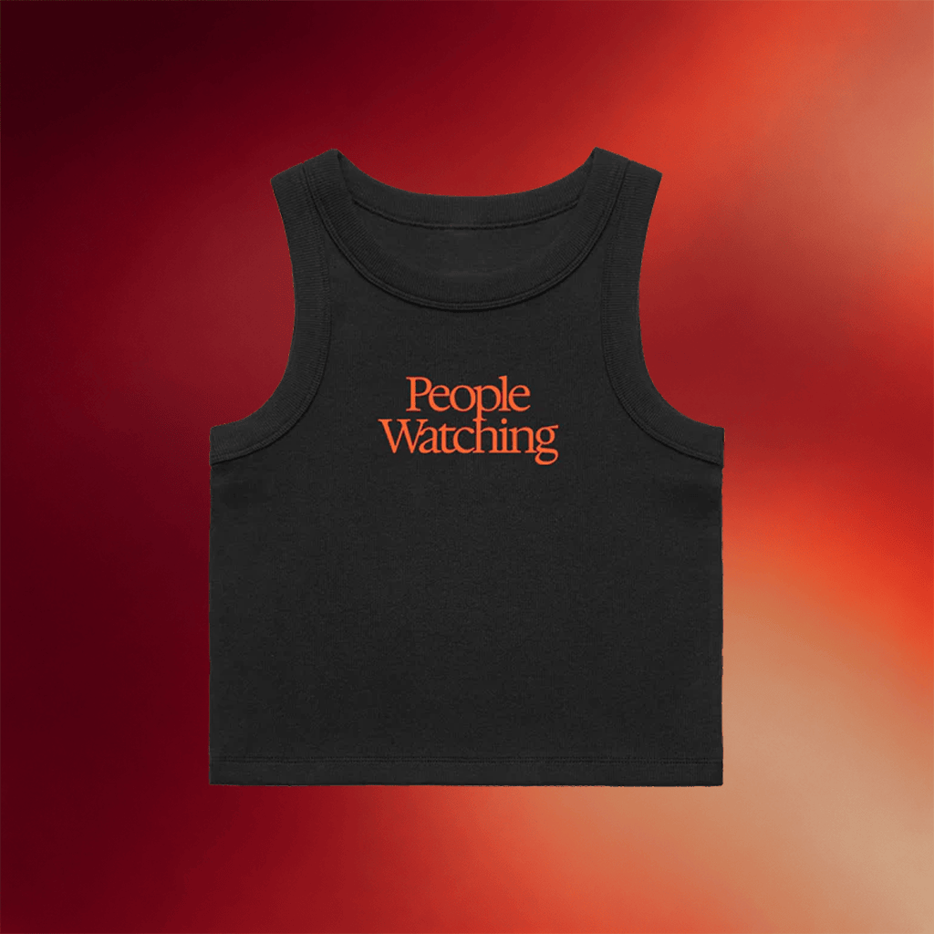 Sam Fender Merch 2026 People Watching Black Tank Top Cool Gifts For Music Lovers - Merchluma