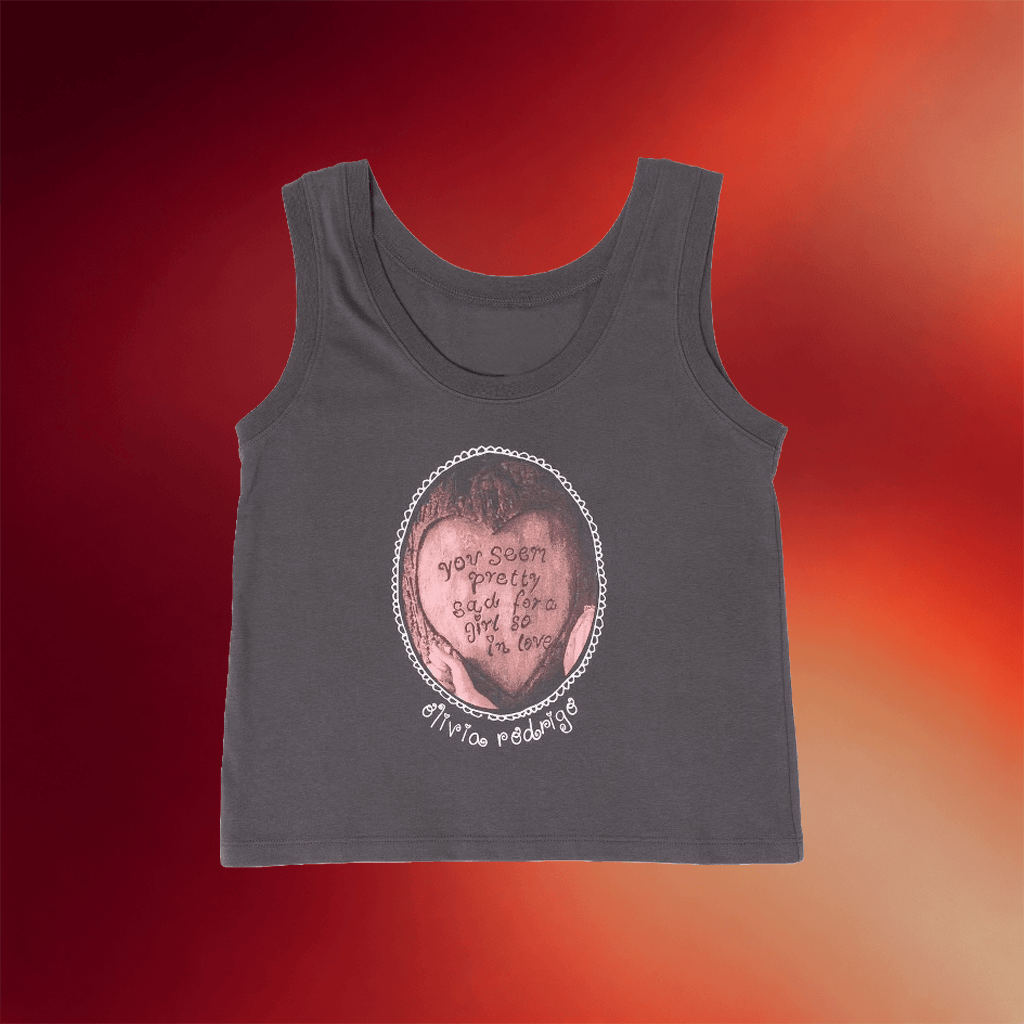 Olivia Rodrigo Merch 2026 You Seem Pretty Sad For A Girl So In Love Crop Tank Top Gifts For Her - Merchluma
