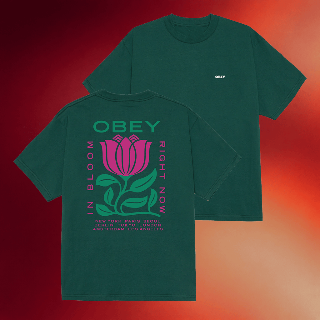 The Collateral Merch 2026 Obey In Bloom T-Shirt Mother's Day Gifts For Wife - Merchluma