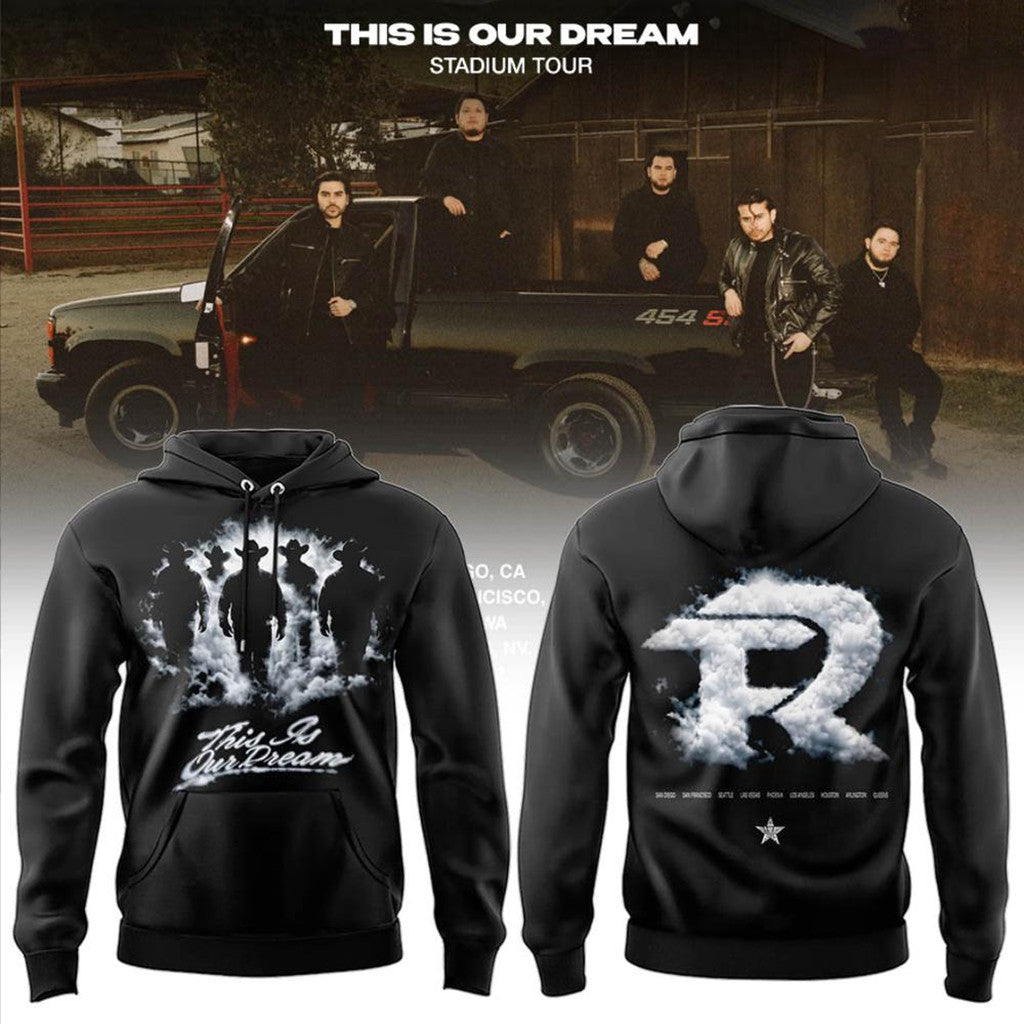 Fuerza Regida Merch This Is Our Dream Stadium Tour 2026 Hoodie Birthday Gifts For Music Lovers - Merchluma