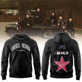 Fuerza Regida x Baseball This Is Our Dream Stadium Tour 2026 Hoodie Black Fuerza Regida Merch - Merchluma