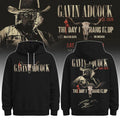Gavin Adcock Merch 2026 The Day I Hang It Up Tour Hoodie Signature Gift For Country Music Fans - Merchluma