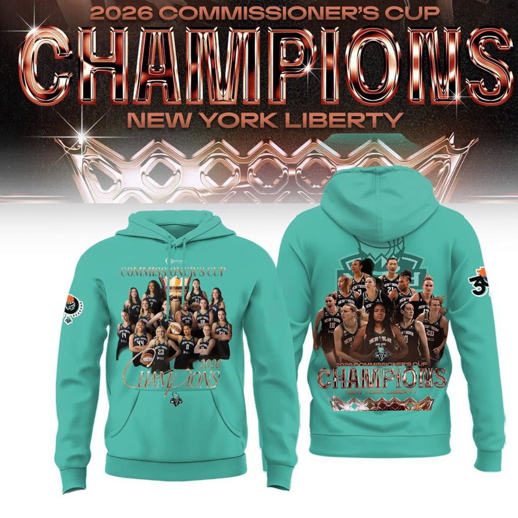 New York Liberty 2026 WNBA Champions Hoodie NY Liberty Merch Gift For Basketball Lovers - Merchluma