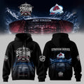 Colorado Avalanche Merch 2026 Central Division Champions Hoodie Black Hockey Fan Apparel Gifts - Merchluma