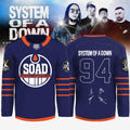System Of A Down Europe UK Stadium Tour 2026 Hockey Jersey #94 SOAD Merch Fans Gifts - Merchluma
