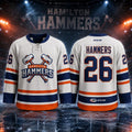 Hamilton Hammers 2026 2027 Hockey Jersey Hamilton Hammers Merch Present For Hockey Lovers - Merchluma