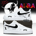 Personalized Diljit Dosanjh Merch AURA World Tour 2026 Sneakers Music Related Gifts For Guys - Merchluma