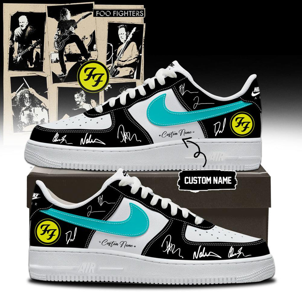 Personalized Foo Fighters Merch 2026 Take Cover Tour Signature Sneakers Rock Music Fan Shoes - Merchluma