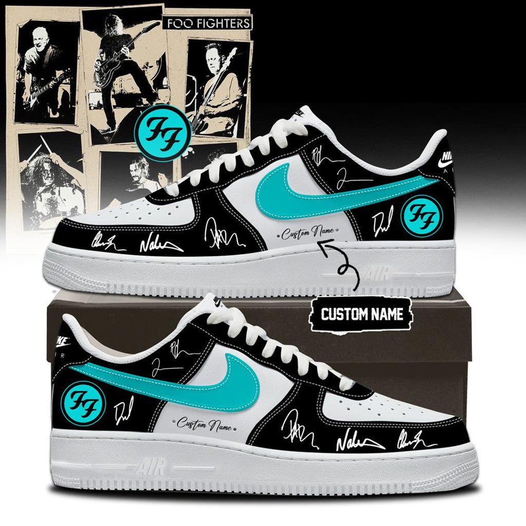 Personalized Foo Fighters Merch Take Cover Tour 2026 Sneakers Presents For Rock Lovers - Merchluma