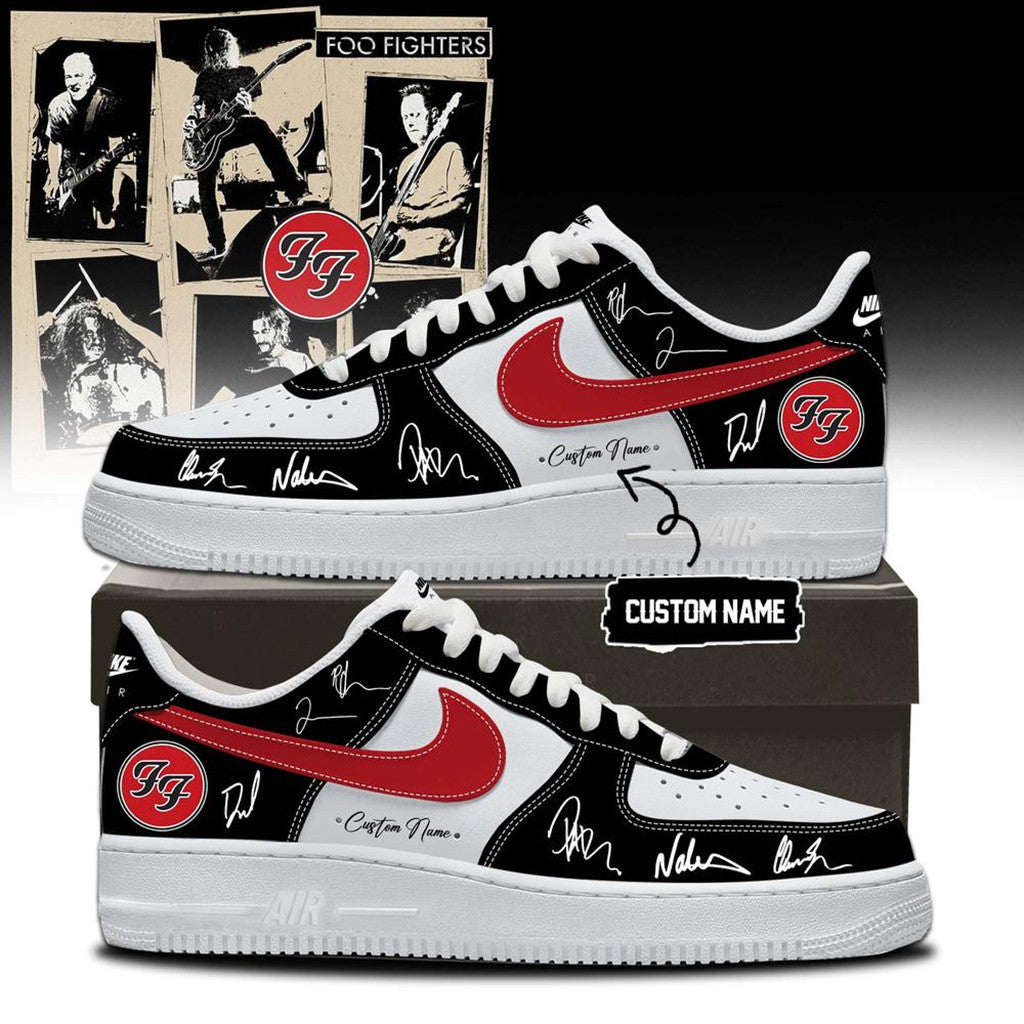 Personalized Foo Fighters Take Cover Tour 2026 Shoes Sneakers Foo Fighters Merch Rock Fan Gifts - Merchluma