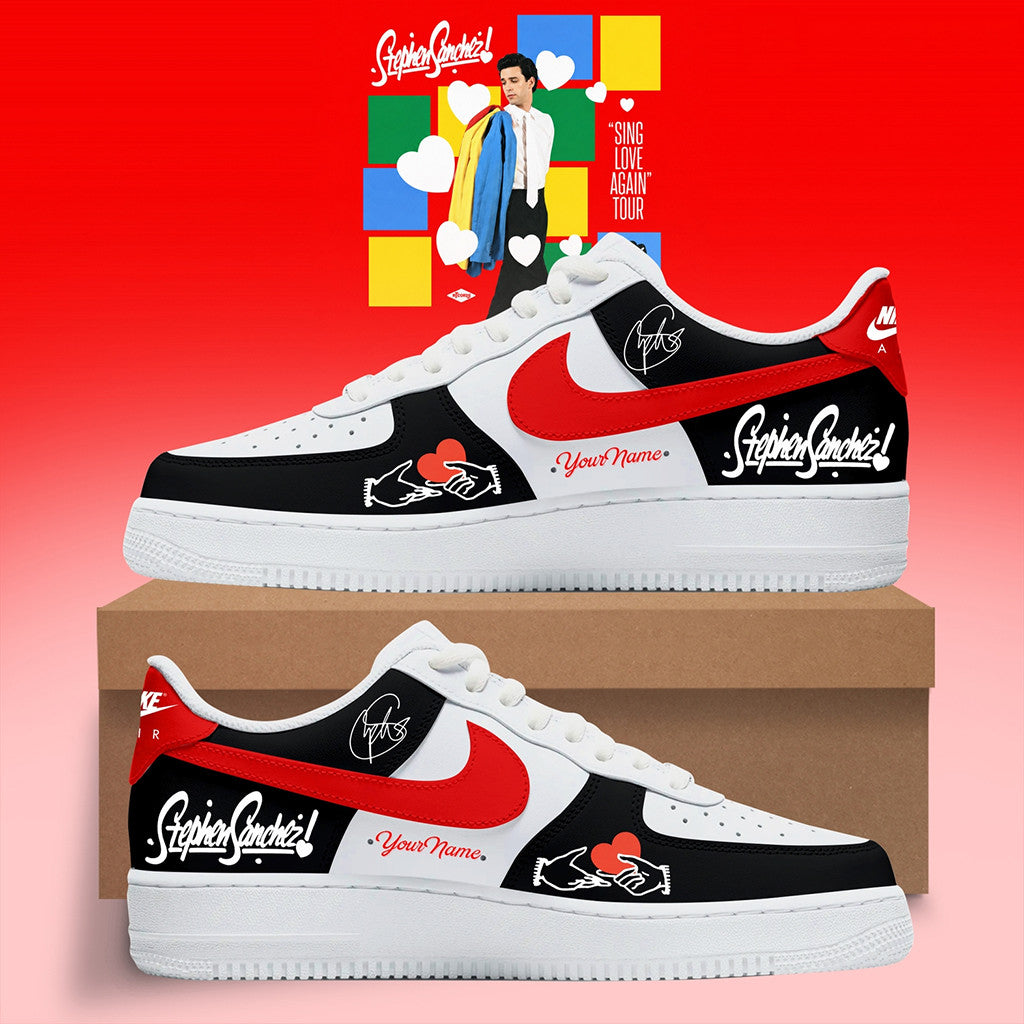 Stephen Sanchez Sing Love Again Tour Sneakers Stephen Sanchez Merch Gifts For Son - Merchluma