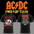 ACDC Wisconsin Badgers Helmet Camp Randall Stadium 2026 T-Shirt Black ACDC Power Up Tour Merch - Merchluma