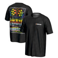 NASCAR Pride Merch 2026 NASCAR Checkered Flag T-Shirt YAAASCAR Shirt Black Racing Fan Gifts - Merchluma