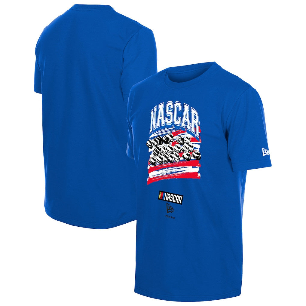 NASCAR Merch 2026 NASCAR Arch T-Shirt Patriotic Shirt Racing Fan Apparel Gifts For Brothers - Merchluma