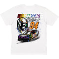 NASCAR Pride Merch 2026 NASCAR Checkered Flag Sports White YAAASCAR Pride T-Shirt #94 Tee - Merchluma