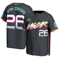 NASCAR Merch 2026 San Diego Street Race Baseball Jersey Black Best Gifts For NASCAR Fans - Merchluma