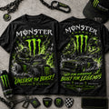 Monster Energy Unleash The Beast T-Shirt 2026 Monster Energy Merch Birthday Gift For Brothers - Merchluma