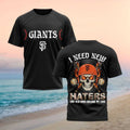 Skull San Francisco Giants Baseball Team 2026 I Need New Haters T-Shirt SF Giants Merch Gifts - Merchluma