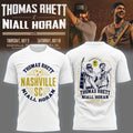 2026 Thomas Rhett And Niall Horan Merch Nashville SC White T-Shirt Gifts For Music Fans - Merchluma