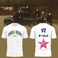 Fuerza Regida x Baseball This Is Our Dream Stadium Tour 2026 Shirt White Fuerza Regida Merch - Merchluma